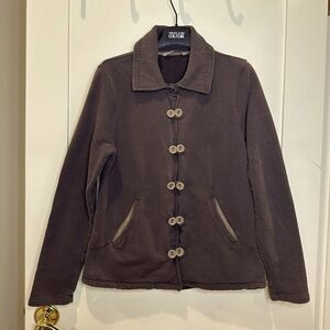 [CLEARANCE] Horny Toad Large IMPROV brown jacket organic cotton outdoor camping